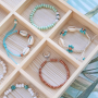 Inspiration f&uuml;r die Herstellung von Herren- und Damenarmb&auml;ndern mit Holzperlen