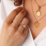 Inspiration f&uuml;r stilvollen und trendigen Schmuck mit DQ-Metallanh&auml;ngern und Perlen