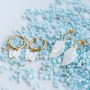 Gestalten Sie Schmuck im Sommerlook mit schillernden Perlmuttanh&auml;ngern