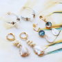 Gestalten Sie Schmuck im Sommerlook mit schillernden Perlmuttanh&auml;ngern