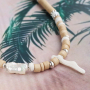 Herstellung von sommerlichen Armb&auml;ndern und Halsketten mit einer Vielzahl von DQ Griechischen -Keramikperlen