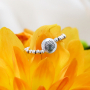 Werden Sie kreativ mit Geburtsblumen-Perlen, Anh&auml;ngern und Cabochons