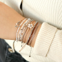 Elegante Armbandkollektion mit H&auml;matitperlen