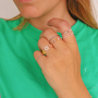 So fertigen Sie Ringe mit Zirkonia-Perlen