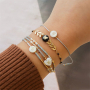 Armb&auml;nder gestalten! Inspirationen mit Glasperlen Rondelle