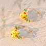 Schmuck kreativ mit handbemalten Glasperlen gestalten 
