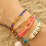 Aus Kordeln trendige Armb&auml;nder kreieren