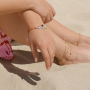 Machen Sie Ihre Kollektion sommerfit mit Fu&szlig;kettchen und Armb&auml;ndern 