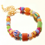 Inspirierende Armbanddesigns mit neuen Millefiori-Perlen