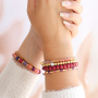 Armb&auml;nder mit Acrylperlen; einfach inspirieren lassen