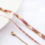 Minimalistischen Schmuck  Miyuki Delica Perlen gestalten