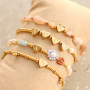 Ketten und Armb&auml;nder mit gravierten Edelstahl-Herzperlen designen