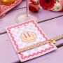 Kreativ Schmuck und Schmuckband an Schmuckkarten gestalten