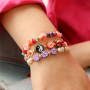 Neue Ideen! Armb&auml;ndchen aus Perlen mit einem fr&ouml;hlichen Twist. 