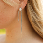 Ohrparty mit Creolen und Stecker