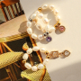 Mix & Match Edelstahl-Anh&auml;nger und Zwischenst&uuml;cke mit Zirkonia