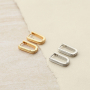 Ohrparty mit Zirkonia-Ohrstecker aus TQ-Messing