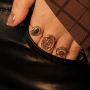 Inspiration: Chunky Ringe aus Edelstahl mit Emaille