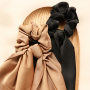 Mix & Match mit Scrunchies & Haarklammern mit Schleife