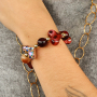 Kreativer Herzschmuck mit Acrylperlen 