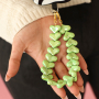 Kreativer Herzschmuck mit Acrylperlen 
