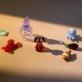 Sommer-Schmuck mit Glasanh&auml;ngern gestalten