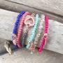 Sch&ouml;ne Armb&auml;nder mit luxuri&ouml;sen Top Facett Perlen und neuen Polaris Cabochon