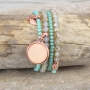 Sch&ouml;ne Armb&auml;nder mit luxuri&ouml;sen Top Facett Perlen und neuen Polaris Cabochon