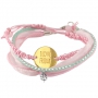 Luxus Schmuck aus DQ Seidenband gemacht