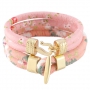 Super Schmuck aus gesteppter trendy Kordel gemacht