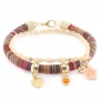 Sch&ouml;ner Schmuck mit Azteke Kordel small gemacht