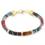 Sch&ouml;ner Schmuck mit Azteke Kordel small gemacht