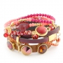 Prachtvoller Schmuck in sch&ouml;nen roten T&ouml;nen