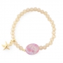 Sch&ouml;ner Schmuck mit neuen Polaris Perlen und Cabochon in Sommerfarben