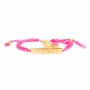 Trendy Kette mit Halbedelstein Anh&auml;nger und ganz viel Macram&eacute; Armb&auml;nder!