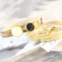 Glamour Armb&auml;nder von hippen DQ Leder und Verschl&uuml;ssen aus DQ Metall!