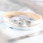 Glamour Armb&auml;nder von hippen DQ Leder und Verschl&uuml;ssen aus DQ Metall!