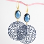 Besonderer Boho Schmuck mit einem Kniff in sch&ouml;nen Farben!