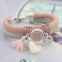 Hipp & sch&ouml;n: Armb&auml;nder in fr&ouml;hlichen Farben aus gestepptem Imitat Leder