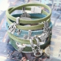 Modernen robusten schicken Schmuck machen Sie selbst mit unserer sch&ouml;nen trendy flach Kordel Denim und trendy gesteppt Kordel. Der Trend von jetzt!