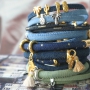 Modernen robusten schicken Schmuck machen Sie selbst mit unserer sch&ouml;nen trendy flach Kordel Denim und trendy gesteppt Kordel. Der Trend von jetzt!