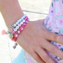 Acryl Perlen sind super farbenfroh, sch&ouml;n zur Verarbeitung in fr&ouml;hlichem Schmuck und Accessoires f&uuml;r Kinder.