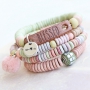 Diese Armb&auml;nder in fr&ouml;hlichen Farben machen Sie selbst mit disc Perlen aus Griechischer Keramik DQ. Wie geben Sie Ihrem Design die pers&ouml;nliche Note?