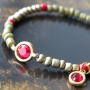 Dieser sch&ouml;ner Schmuck mit Rocailles und Stainless Steel (RVS) sind absolut im Trend!