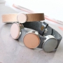 Metallic Cuoio Armb&auml;nder und Armb&auml;nder aus DQ Leder f&uuml;r die Feiertage