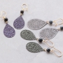 Minimalistische Armb&auml;nder und Ohrringe im Winter Bohemian Style!