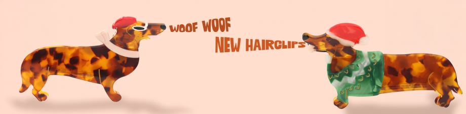 Wuff.. Wuff.. Pfotenstarkes festliches Haar-Accessoire! Wuff.. Wuff.. Pfotenstarkes festliches Haar-Accessoire!