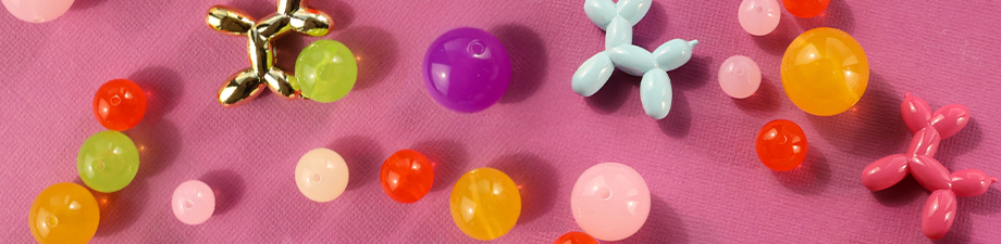 Neue runde DQ®-Acrylperlen in verschiedenen Größen Neue runde DQ®-Acrylperlen in verschiedenen Größen